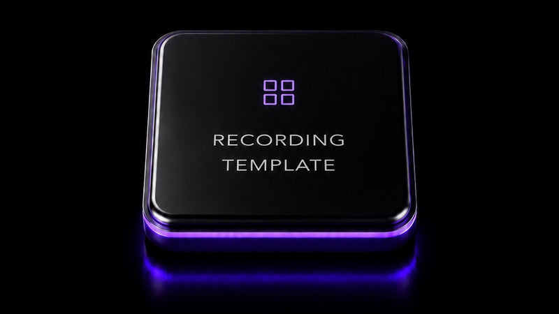 Recording Ready Template